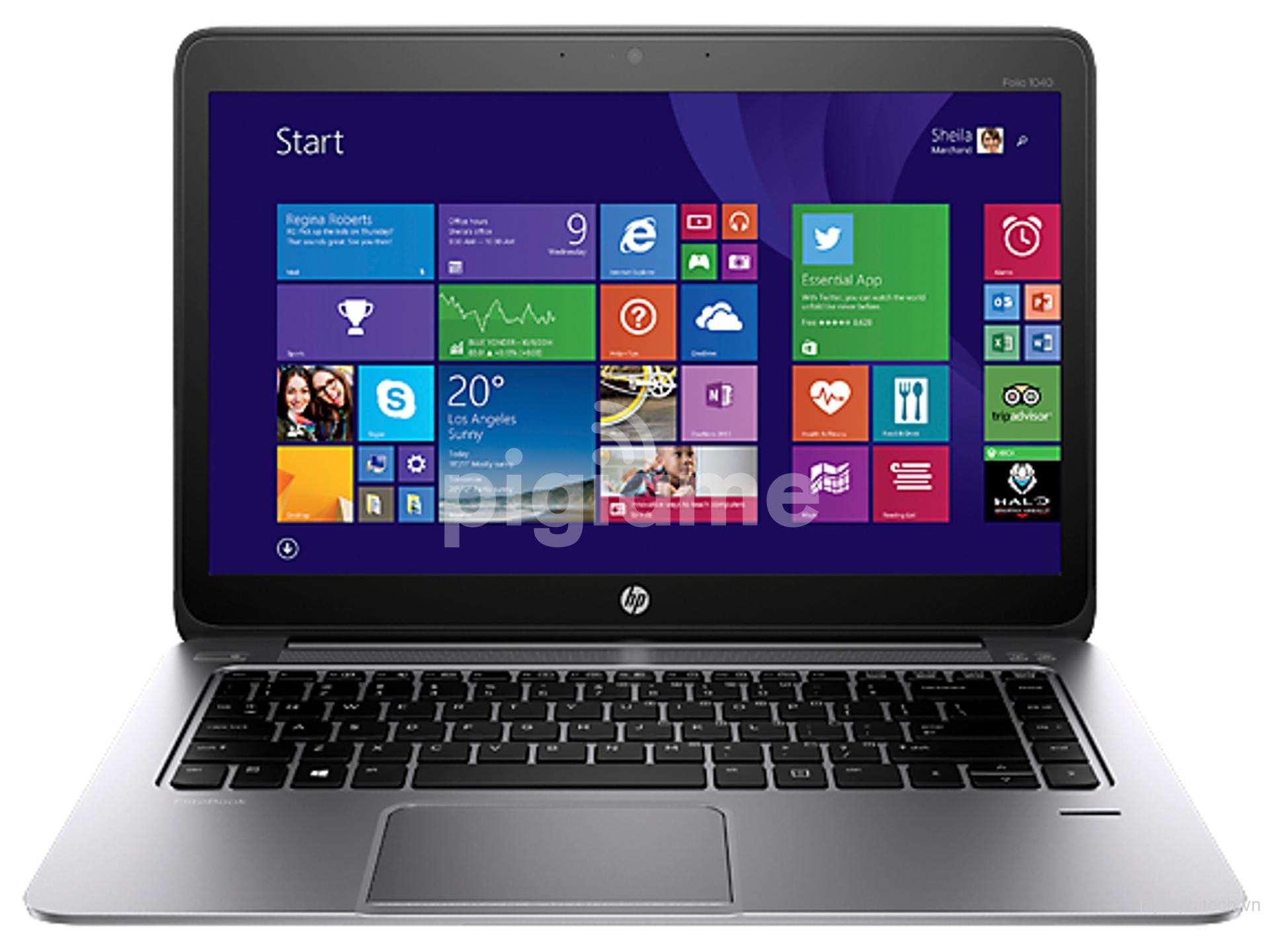 Laptop Cũ Hp Elitebook  Folio 1040 G2 Core i5* 5300U - RAM 4GB - SSD 128GB - Intell HD 5500 Graphic - MH 14.0 HD