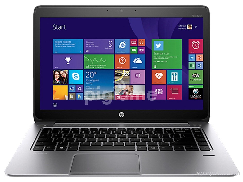 Laptop Cũ  Hp elitebook Folio 1040 G2 Core i7-5650U|DDram 4g_|SDD128GB| MH Full HD 14.0in